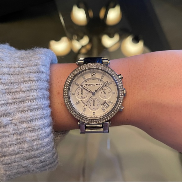 Michael Kors Silver Stainless Steal Watch main image 4